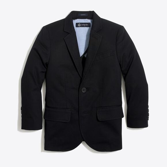 J.Crew Crewcuts Other - NWT J.Crew Crewcuts Boy's Thompson Suit Jacket Flex Chino Black Size 16